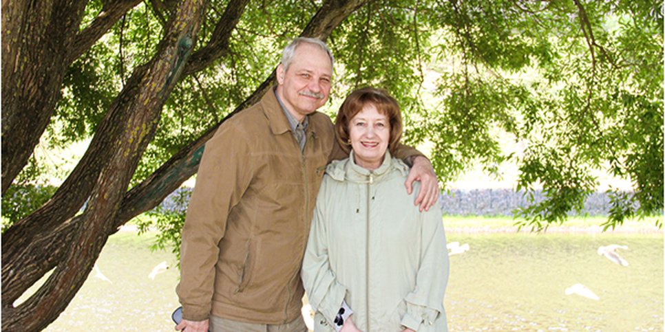 Gennady Shpakovskiy avec sa femme Tatiana