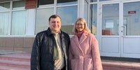 Dmitriy and Nadezhda Semyonov on the day of the verdict