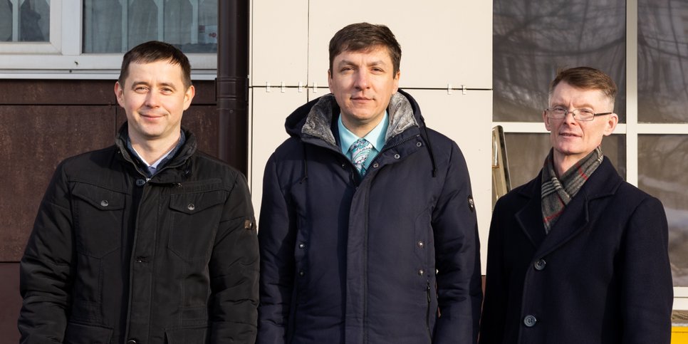 Aleksandr Kutin, Maksim Derendyaev e Sergey Ashikhmin, marzo 2024